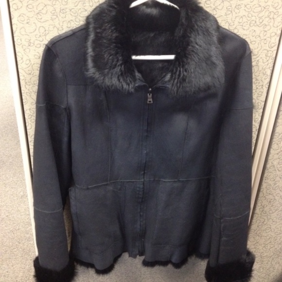 Andrew Marc Rabbit Fur jacket - Picture 8 of 8